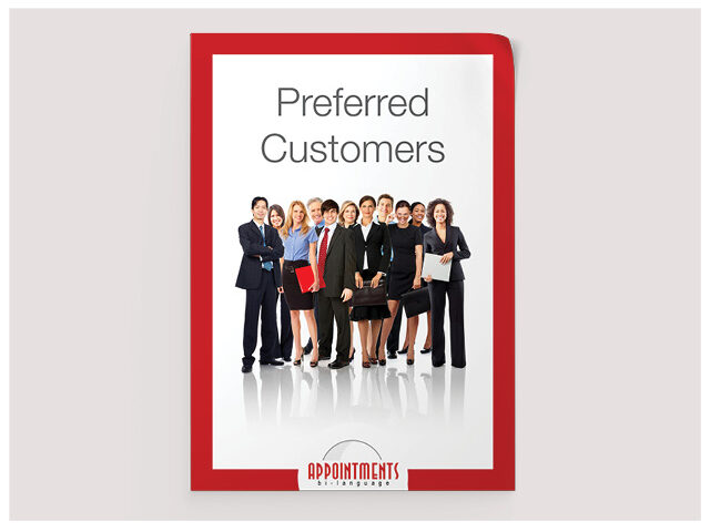 Preferred Customers Leaflet
